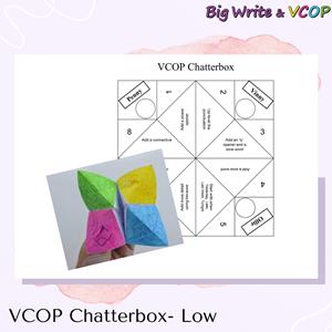 VCOP Chatterbox for Writing Challenge - Low