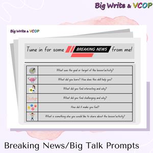 Breaking News/Big Talk Prompts