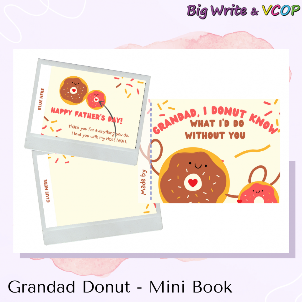 Grandad Donut - Mini Book