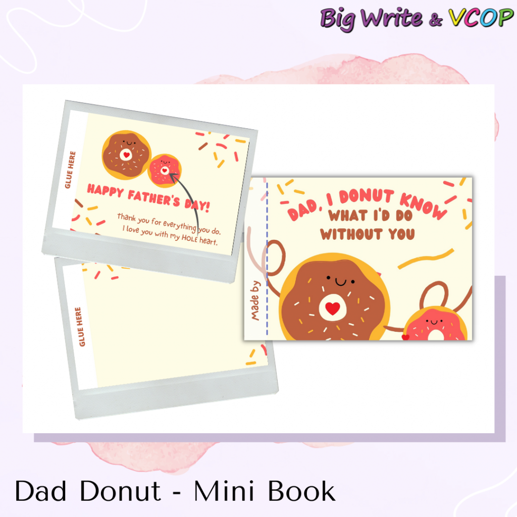 Dad Donut - Mini Book
